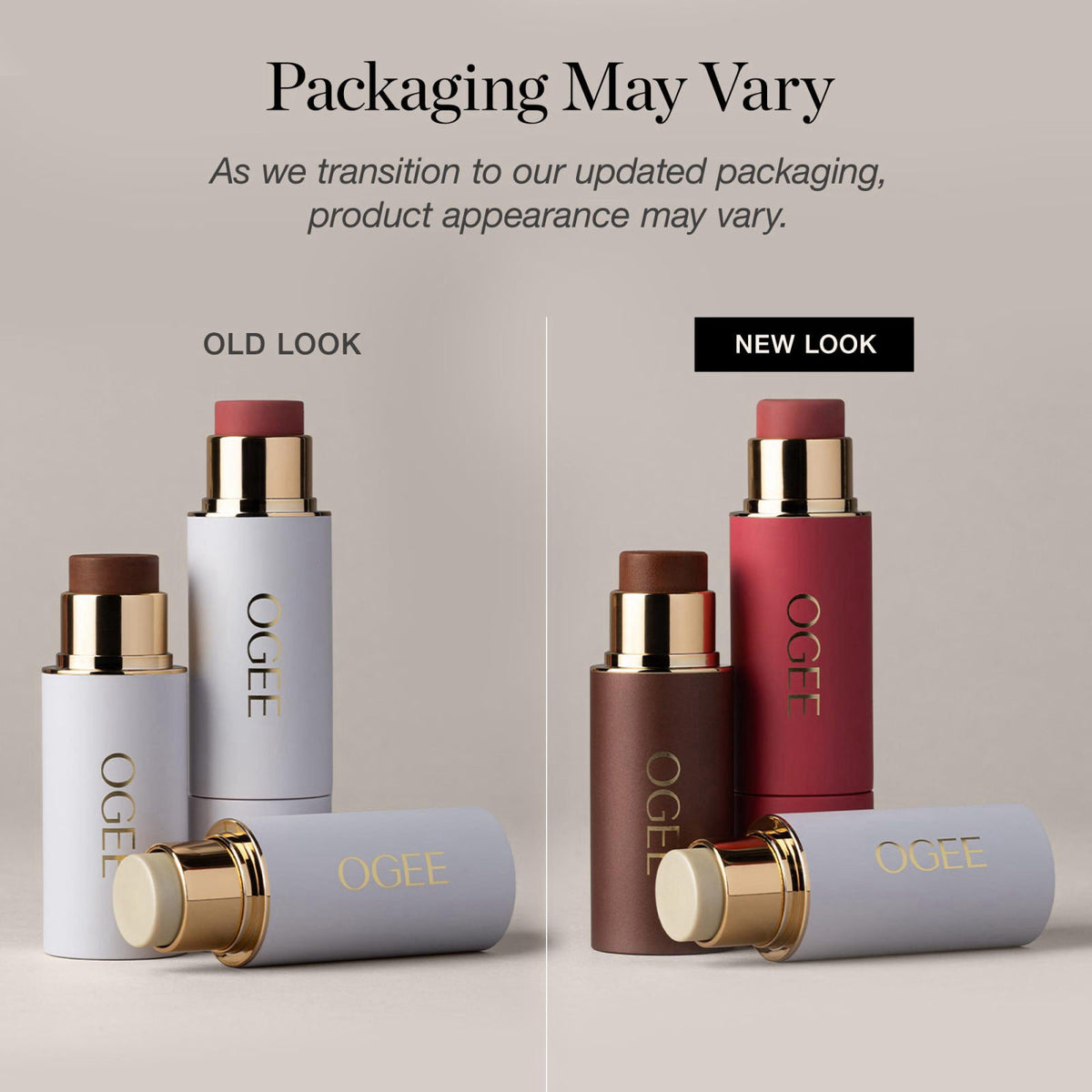 Legacy - Ogee Face Stick Crystal Trio - Contour Stick Makeup Collection - Certified Organic Contour Palette - Includes B