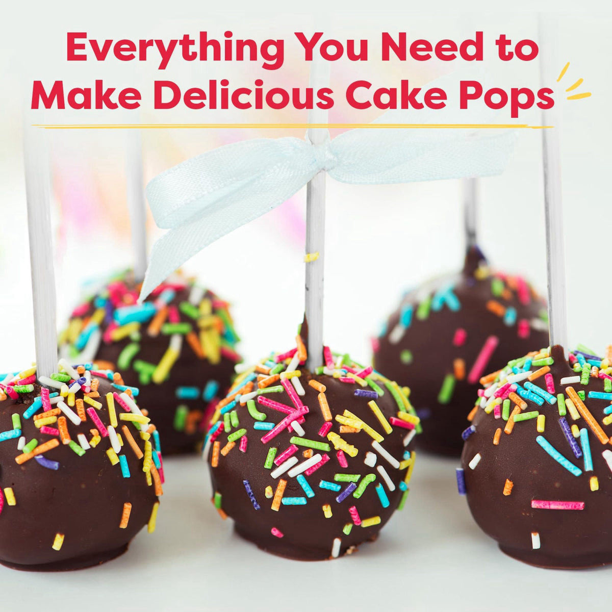 Baketivity DIY Cake Pop Kids Baking Kit with Pre-Measured Ingredients – back view and specifications