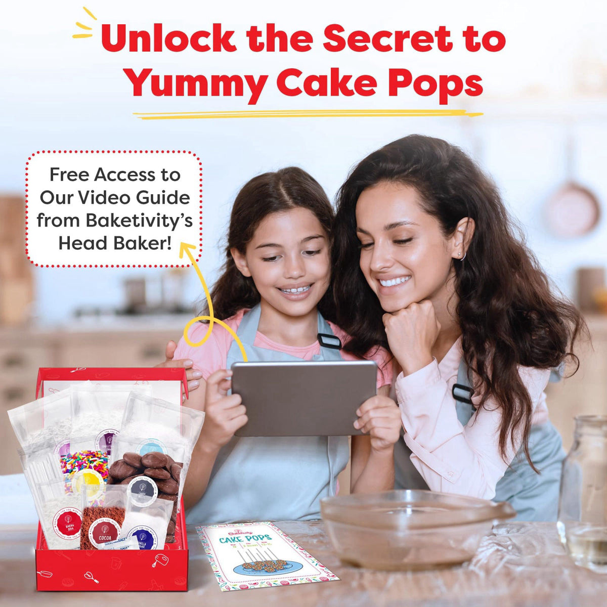 Baketivity – Kids' Baking Supplies on display