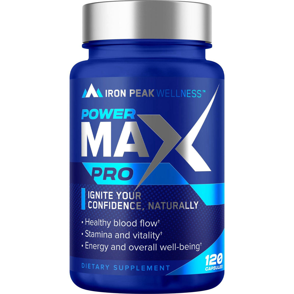 IronPeak Wellness Testosterone Booster for Men, Male Enhancing Supplement | Vitality Support – product photo (Testostero