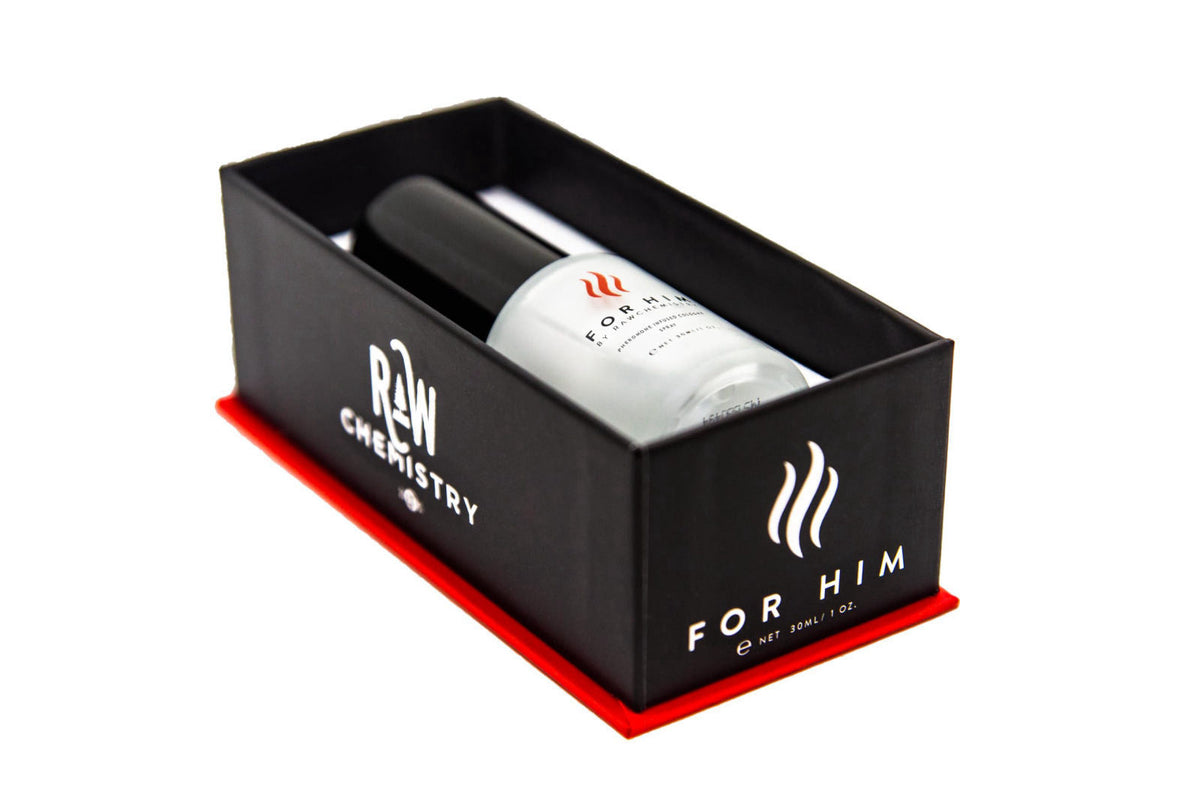 RawChemistry For Him Pheromone Infused Men's Cologne, Long-Lasting,1 oz – alternate angle