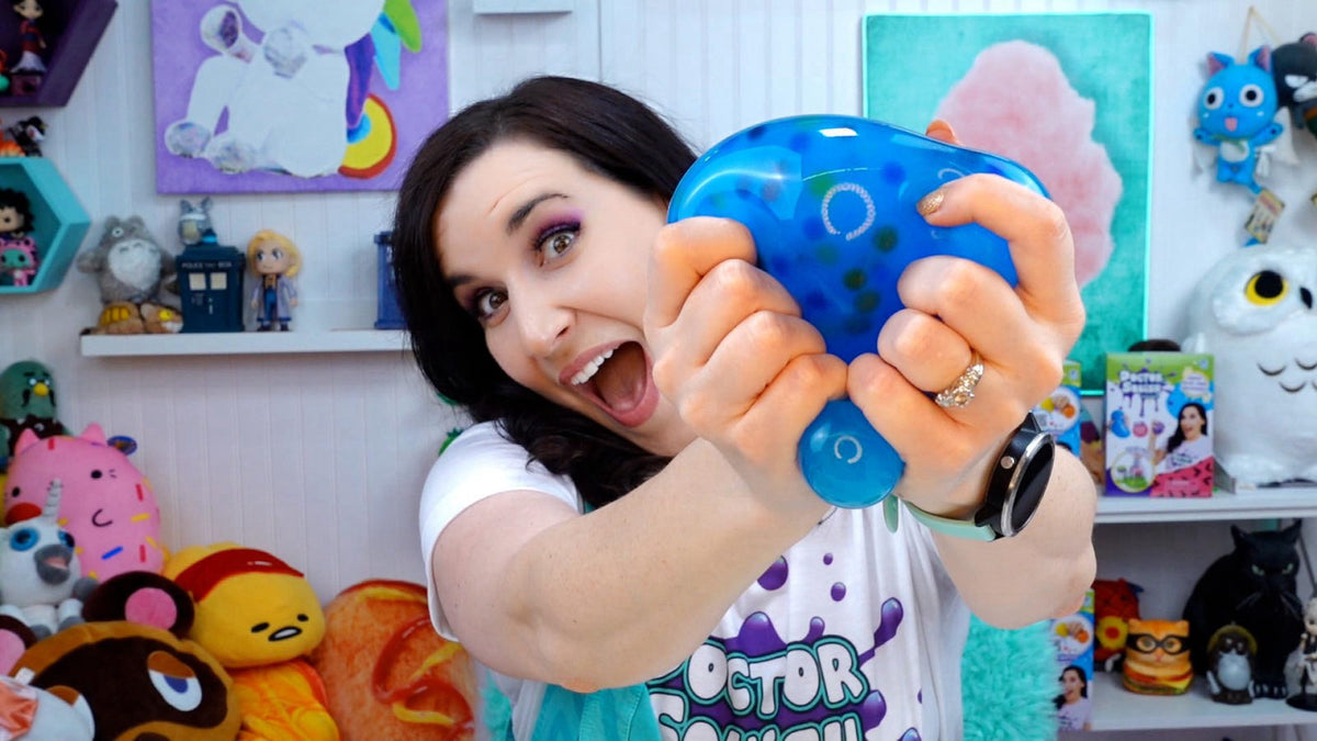 Doctor Squish – Slime &amp; Putty Toys on display