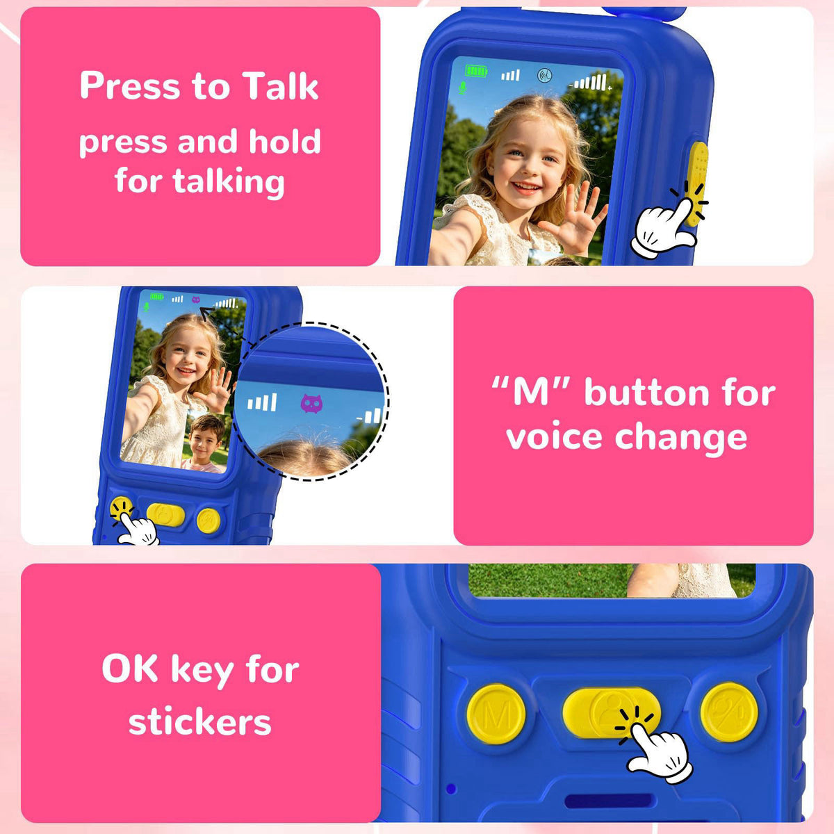 Jollyocean – Walkie Talkies on display
