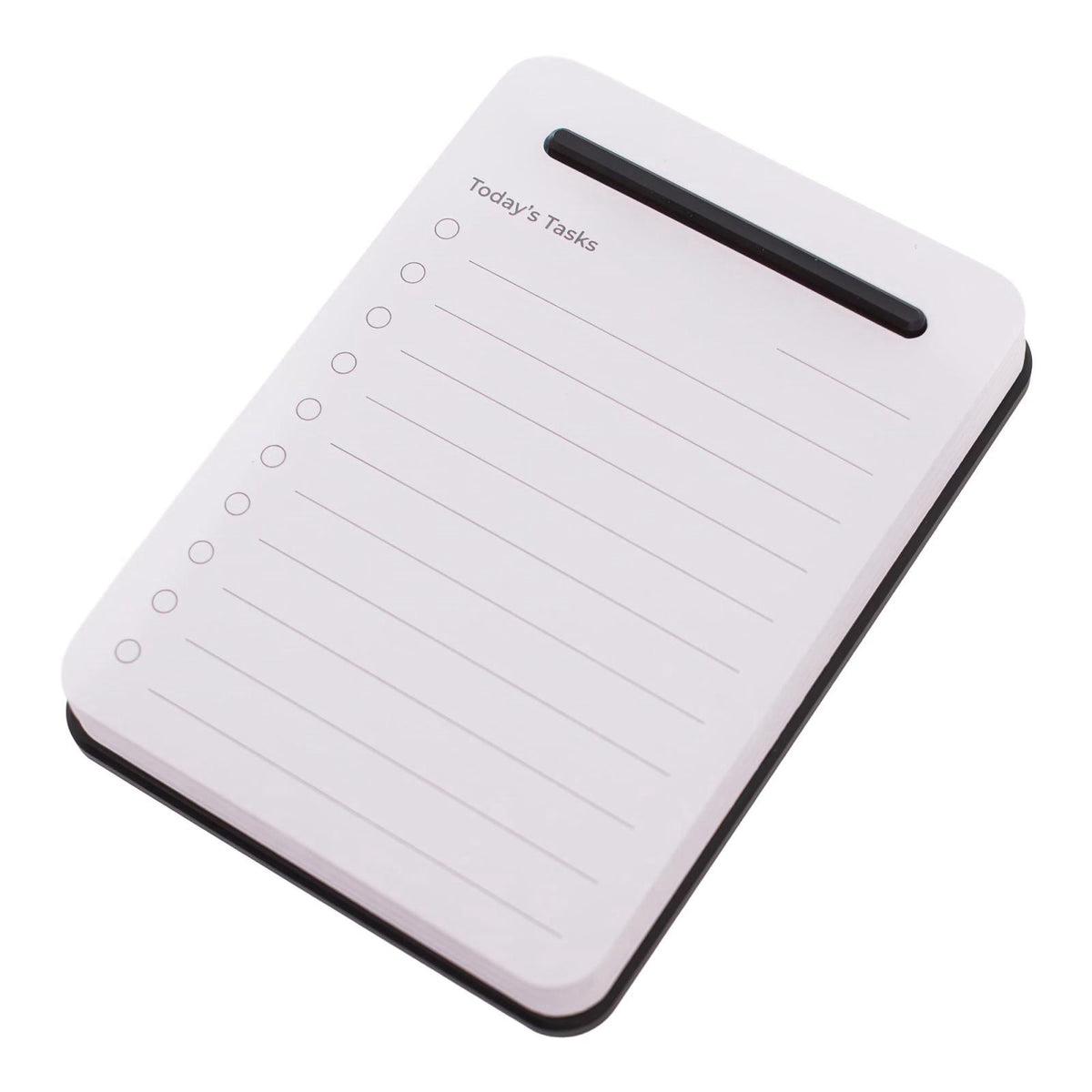 Mayurki Unstoppable Tasks – 31 Blank Daily To-Do Cards with Aluminum Desk Card Holder, Minimalist Office Productivity To
