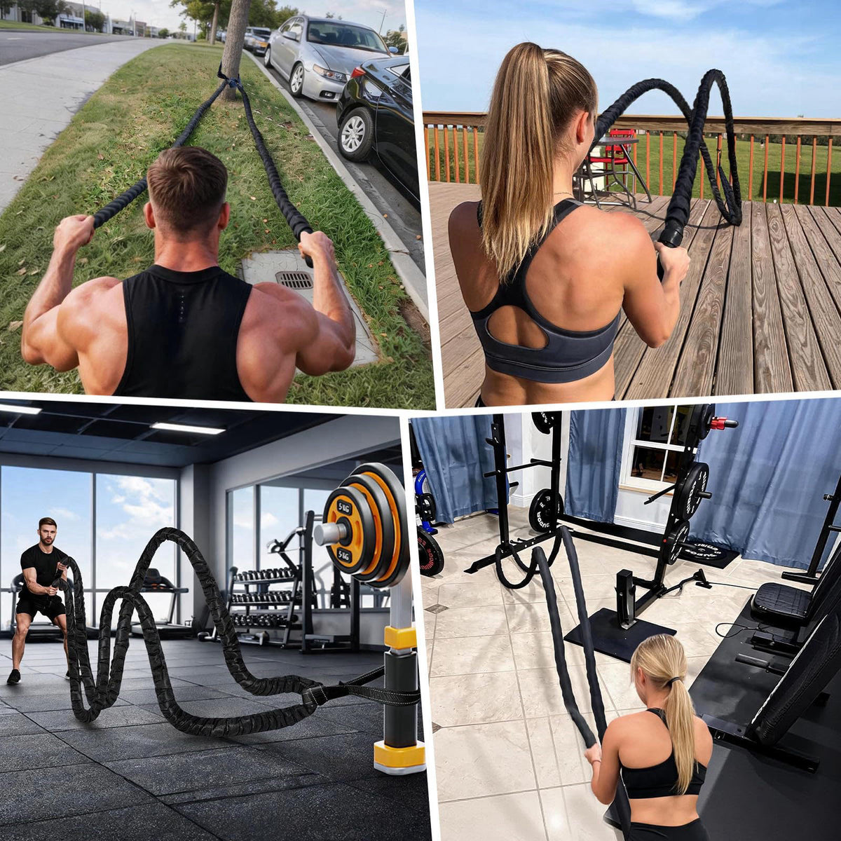 Brobantle – Battle Ropes on display
