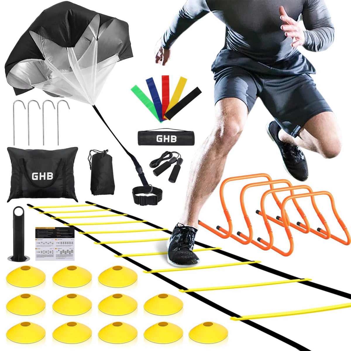 GHB – Agility Ladders on display