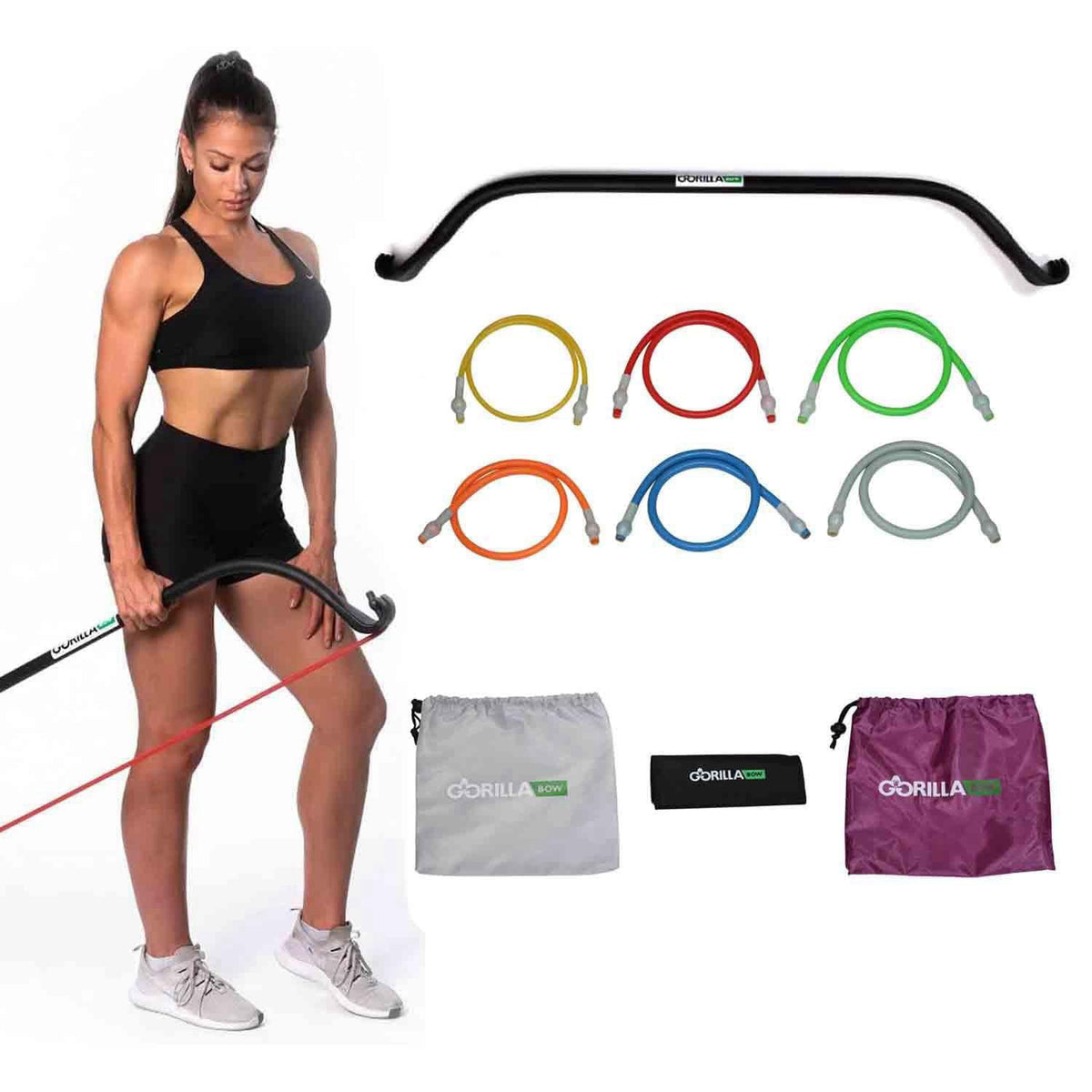 Gorilla Bow – Resistance Bands on display