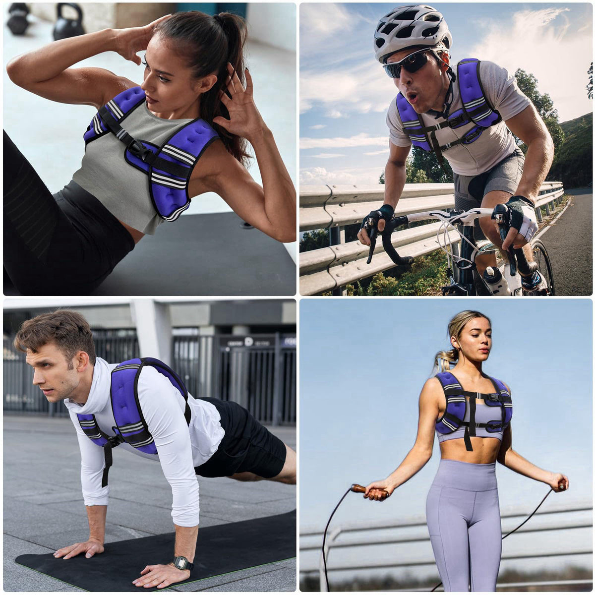 Zeerun – Weight Vests on display
