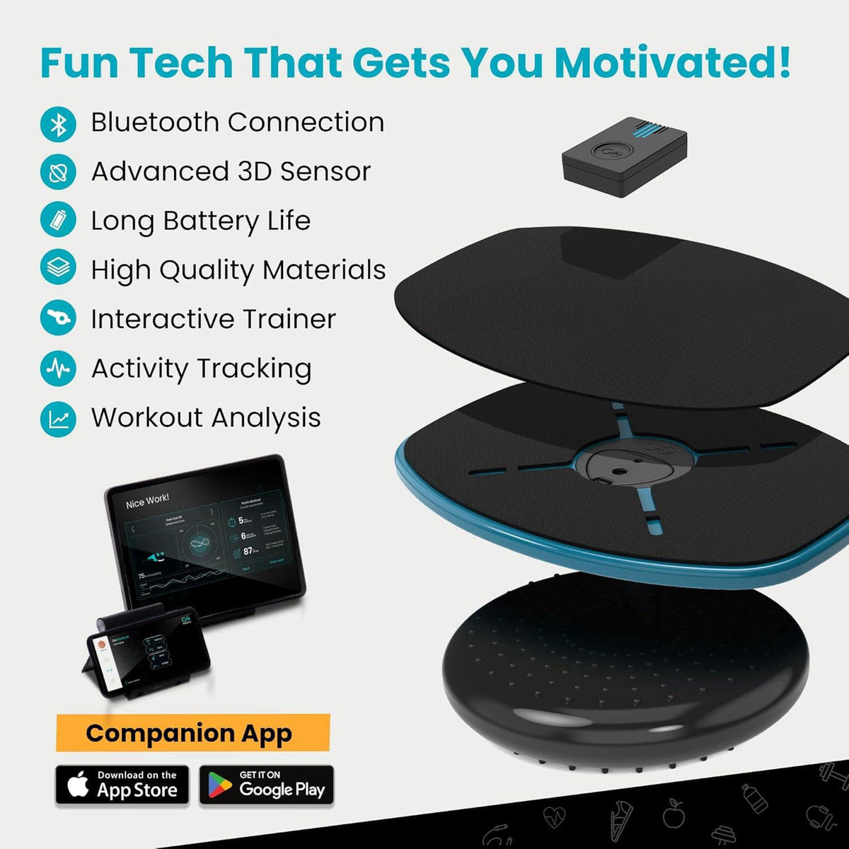 GoCube – Balance Boards on display