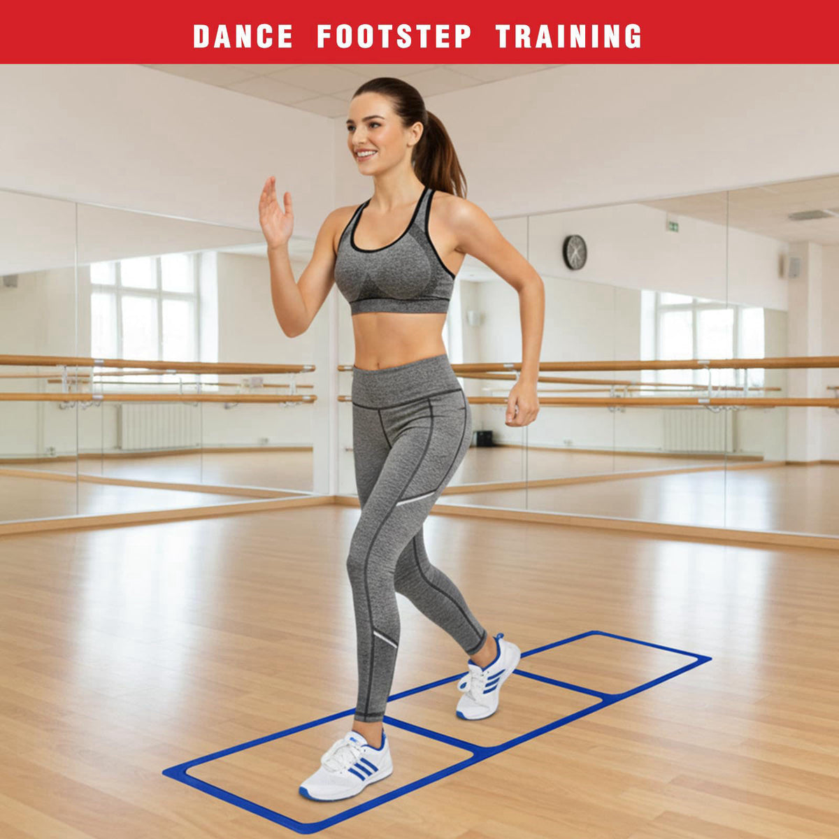 bibahala One-Piece Silicone Agile Ladder 1 PC Suitable for Sports & Fitness Step Training Soccer Footwork Practice Stree