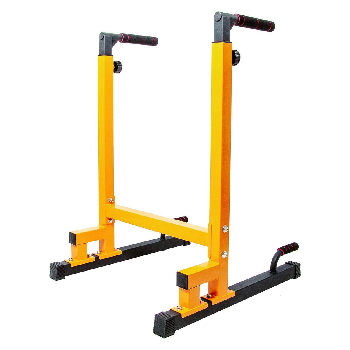 BalanceFrom Steel Frame Dip Station with Adjustable Height, 500 Pound Weight Capacity – Upper Body Workout Home Gym Equi