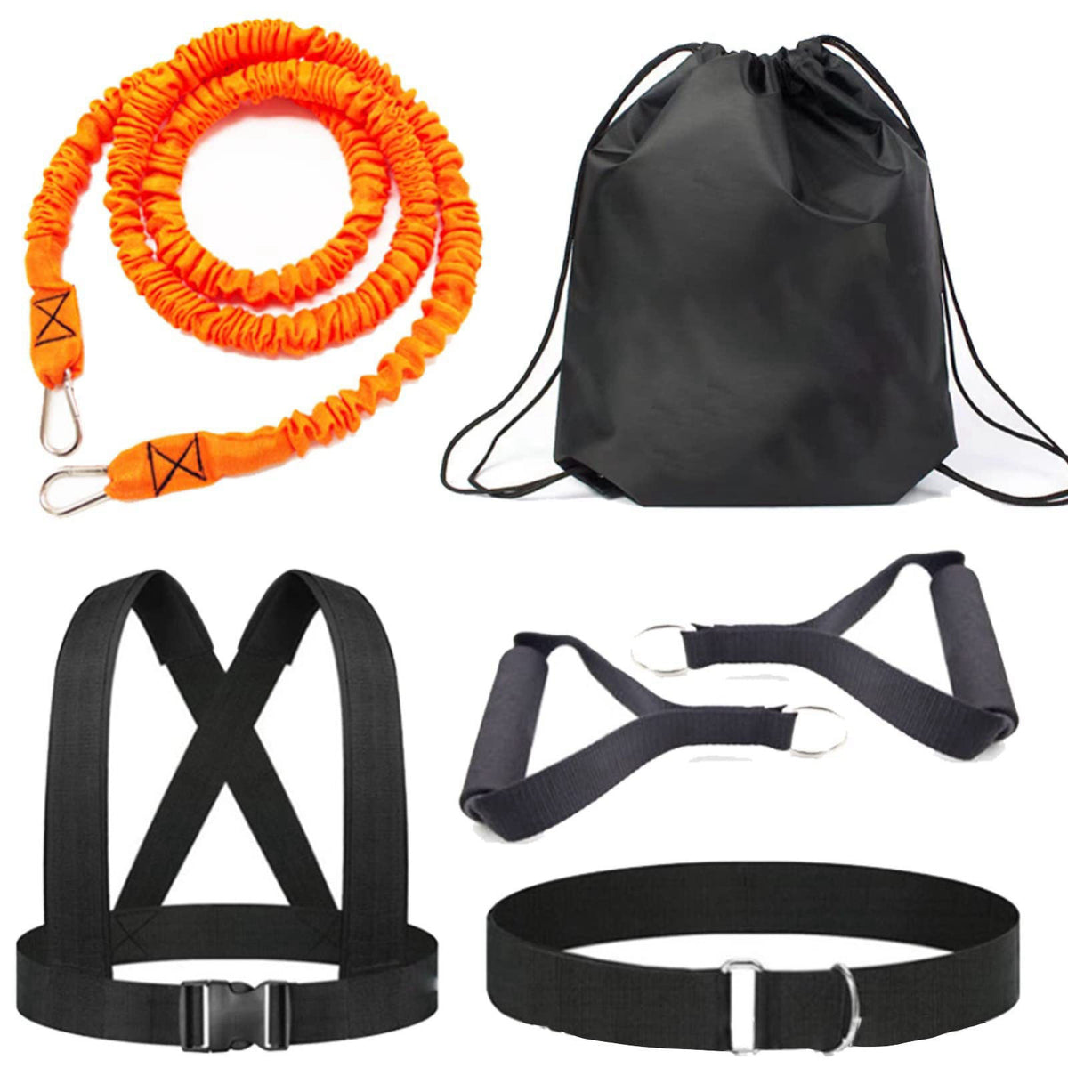 OYINDIZ Resistance Explosive Training Set, Adjustable Shoulder Waist Belt – product photo (Resistance Bands)