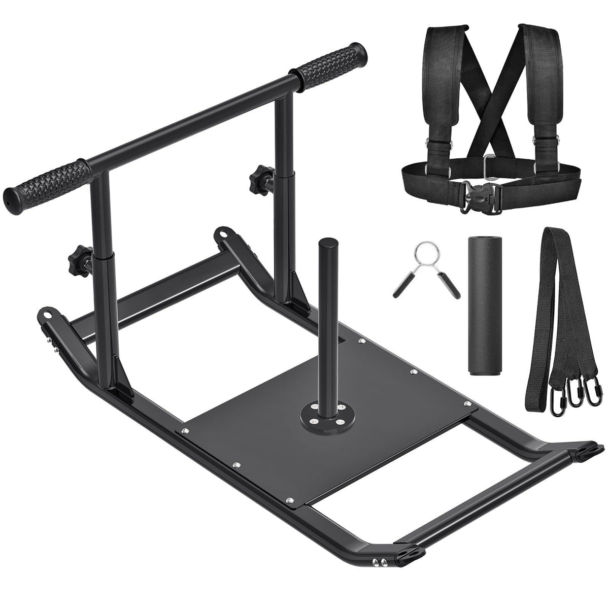 Kipika Weight Sled, Push-Pull Fitness Sled, Fitness Strength Training Sled, Speed Training Sled for Athletic Exercise, S