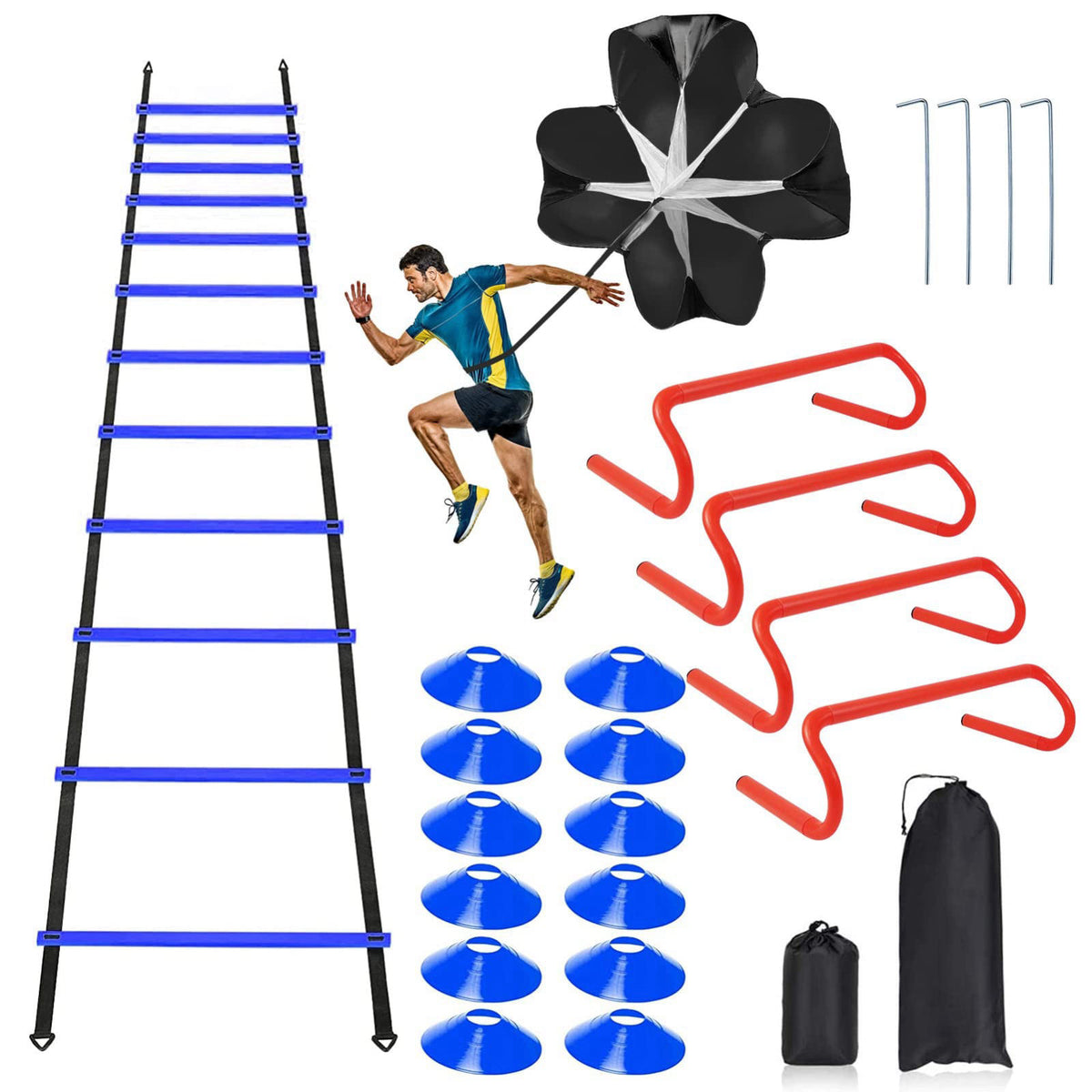 Rainmae – Agility Ladders on display