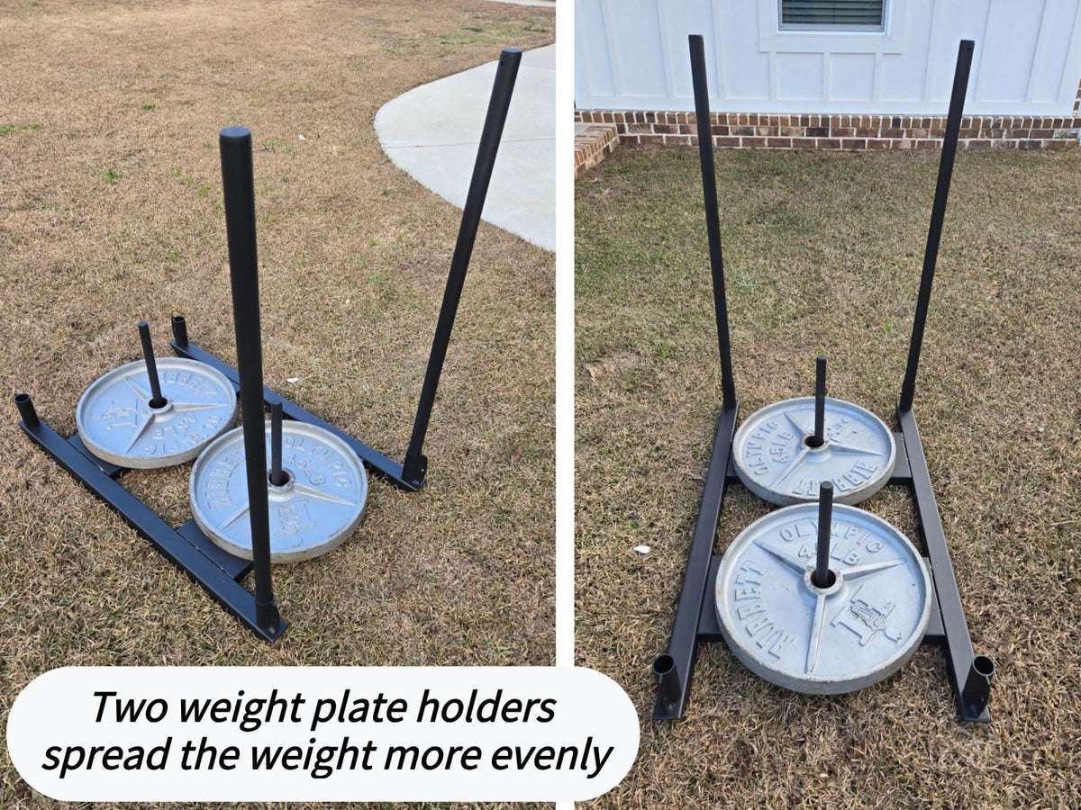 shikoyi Weight Sled for Training Push Pull Workout Sled Football Speed Training Equipment Fitness Sled for Athletic Exer