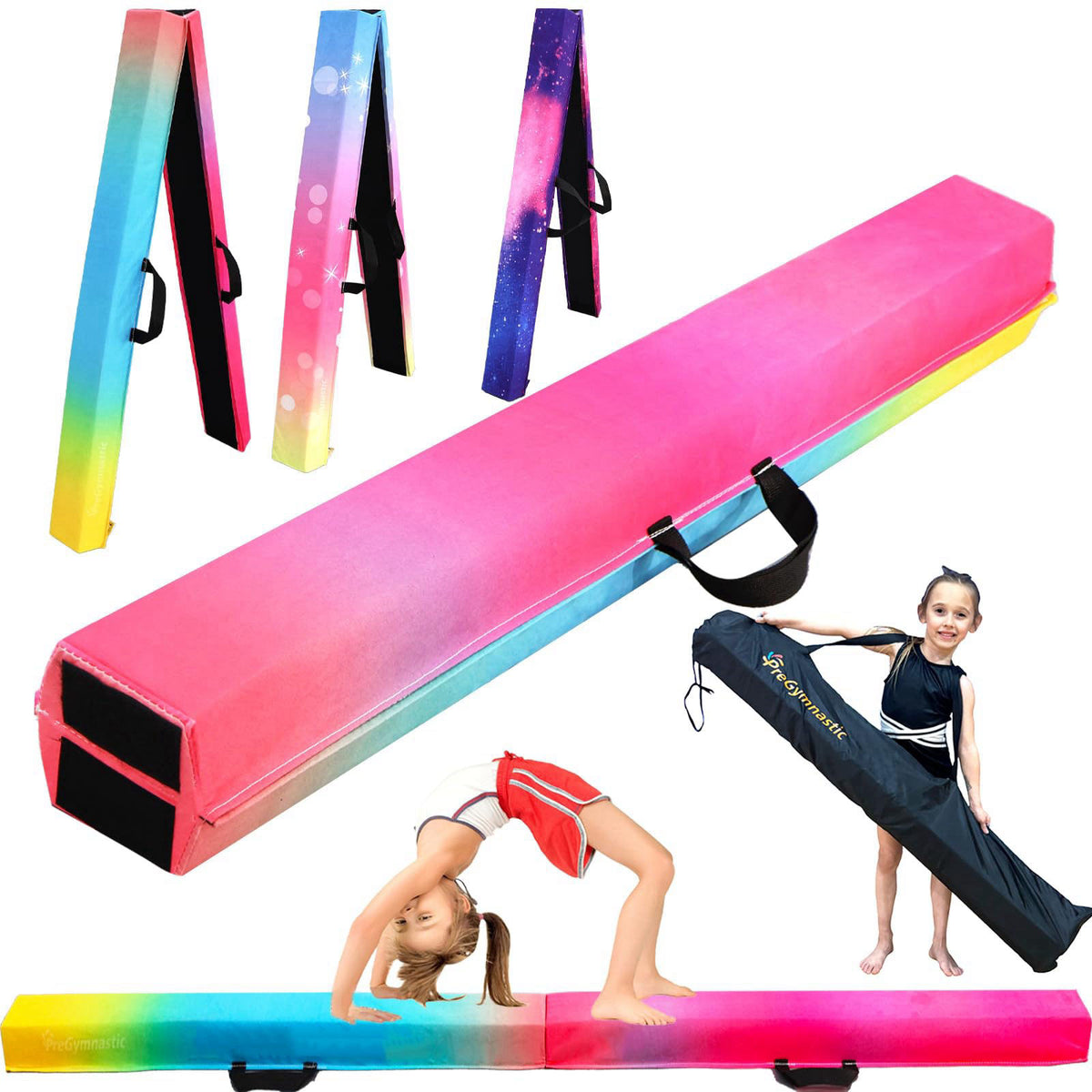 PreGymnastic – Balance Beams &amp; Bases on display