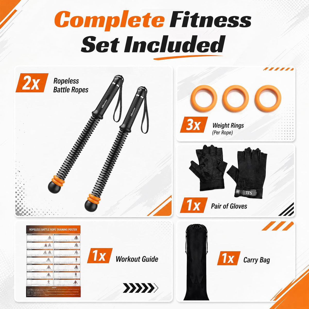 UBeesize – Battle Ropes on display
