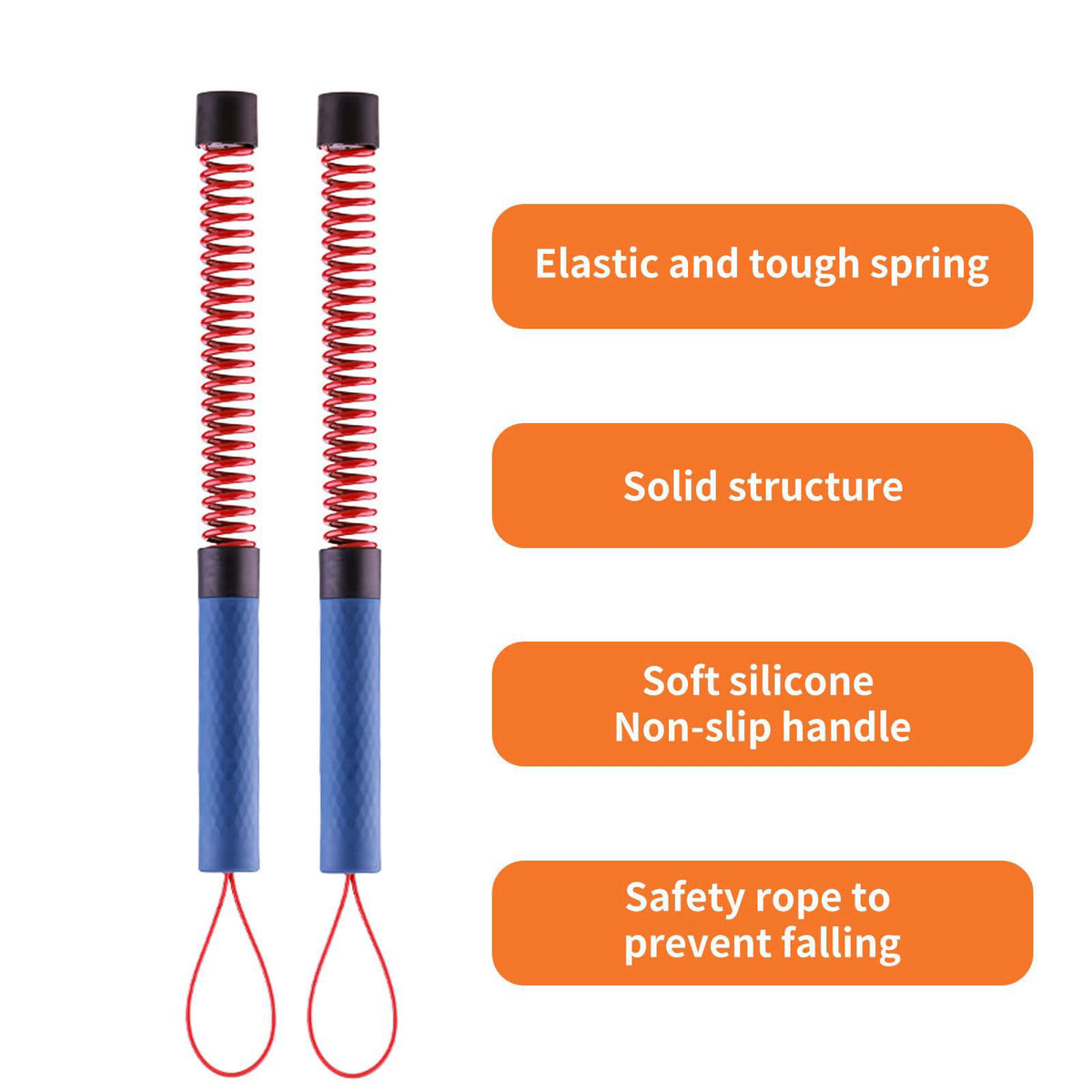 KINEOZ Upgraded Ropeless Battle Ropes for Home Gym, Four Adjustable Weight Levels, Weighted Workout Ropes for HIIT, Card