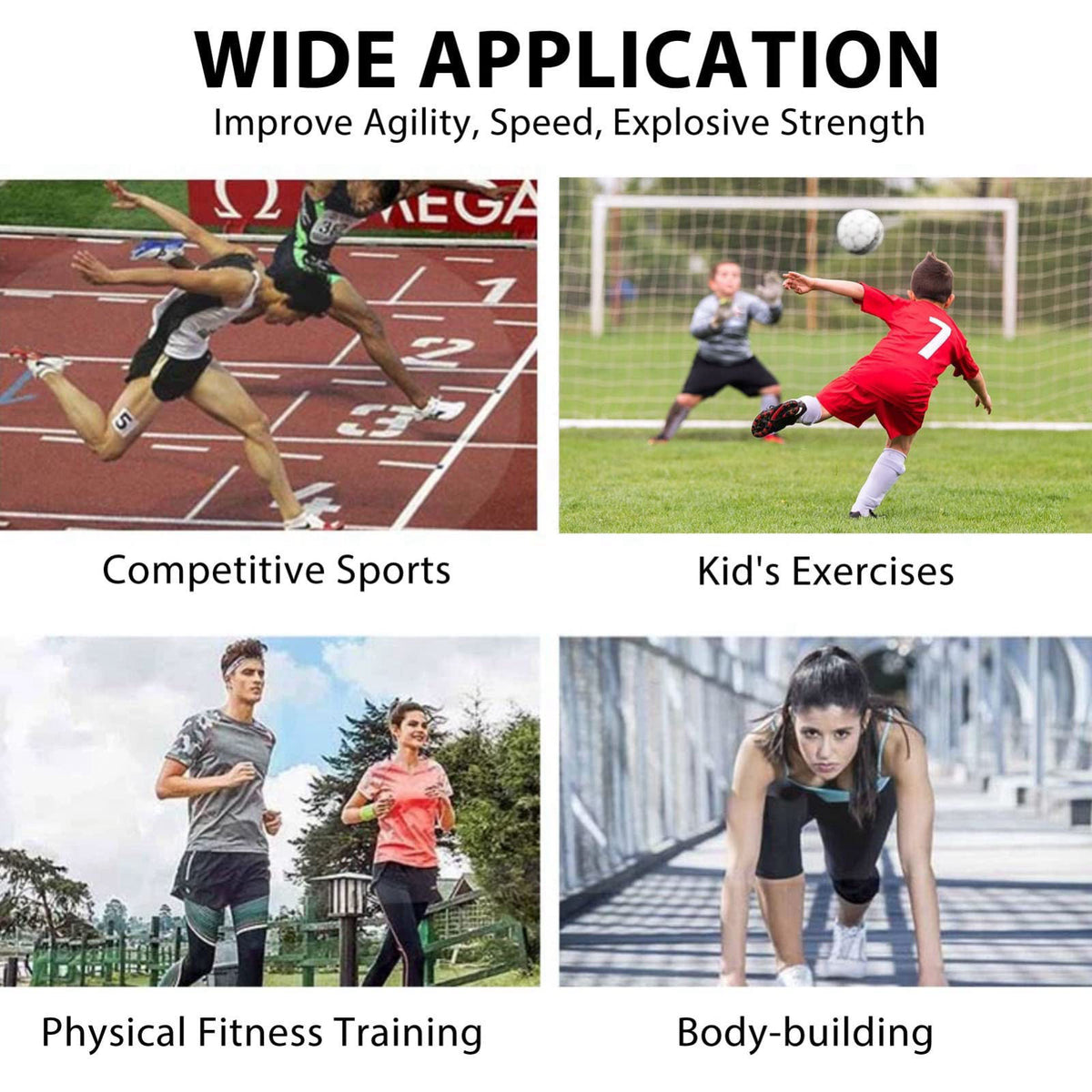 OYINDIZ Sled Harness Set, Pulling Strap for Speed Power Agility Training – packaging and label