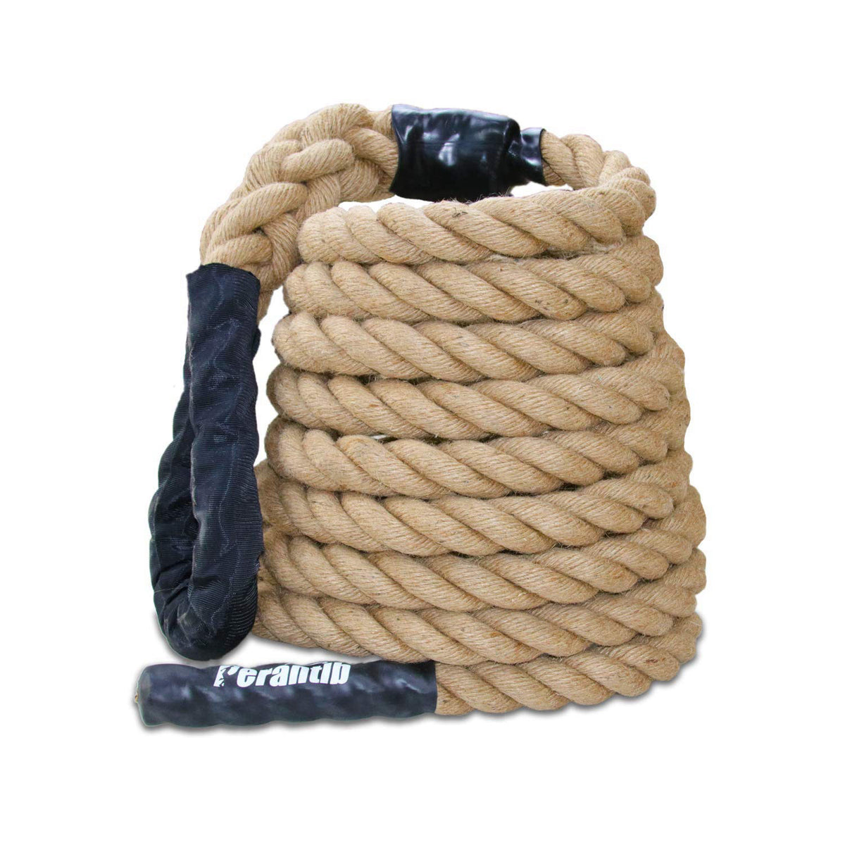 Perantlb Outdoor Climbing Rope for Fitness and Strength Training, Workout Gym Climbing Rope, 1.5'' in Diameter, Length A