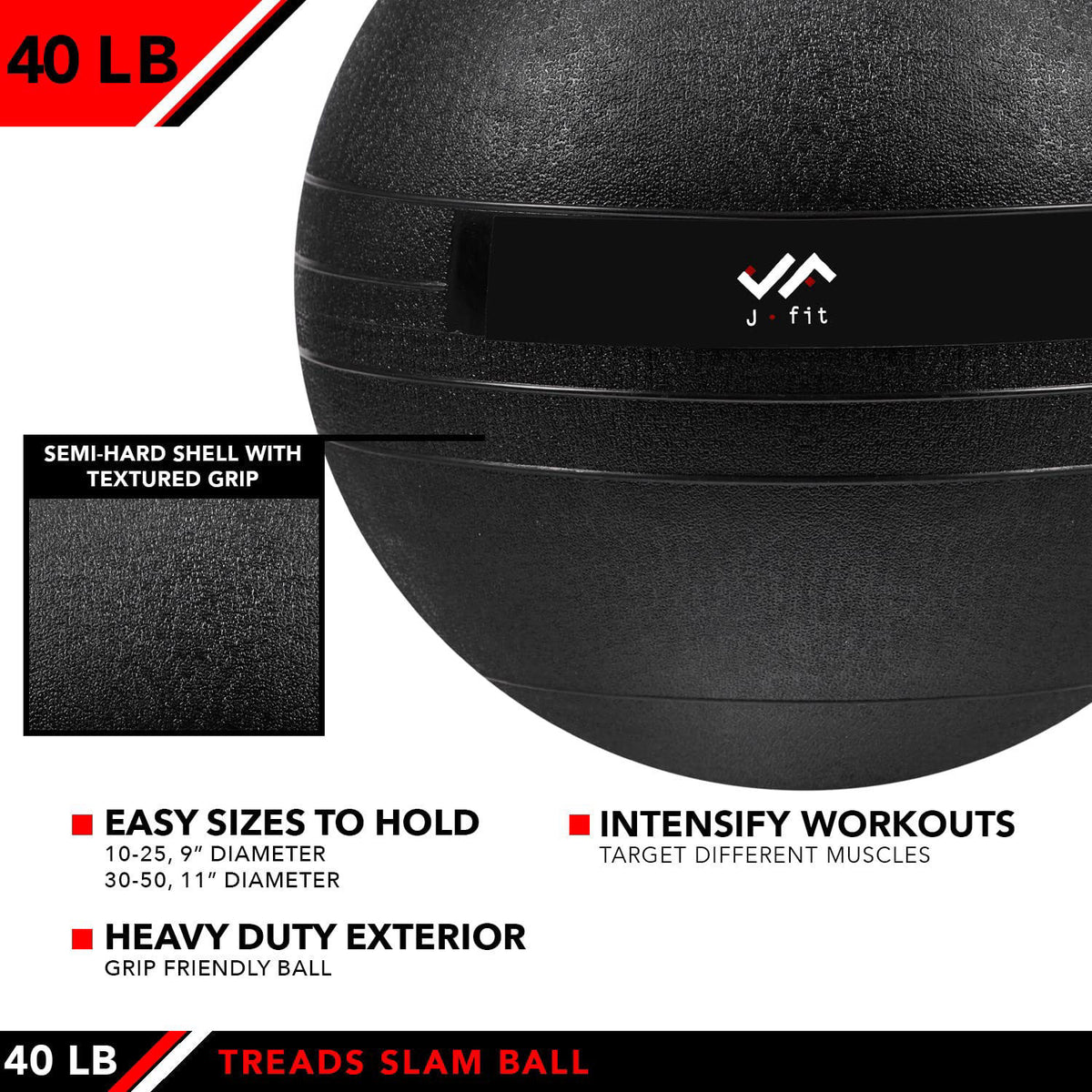 JFIT JFIT Slam Ball – full view