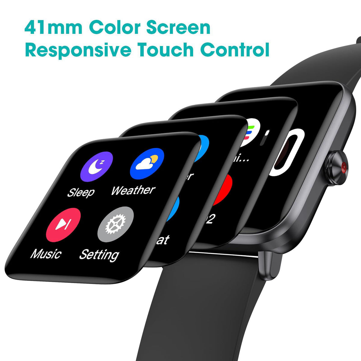 Pautios Pedometer Watch Senior Friendly No App No Phone Required, Fitness Tracker – back view and specifications