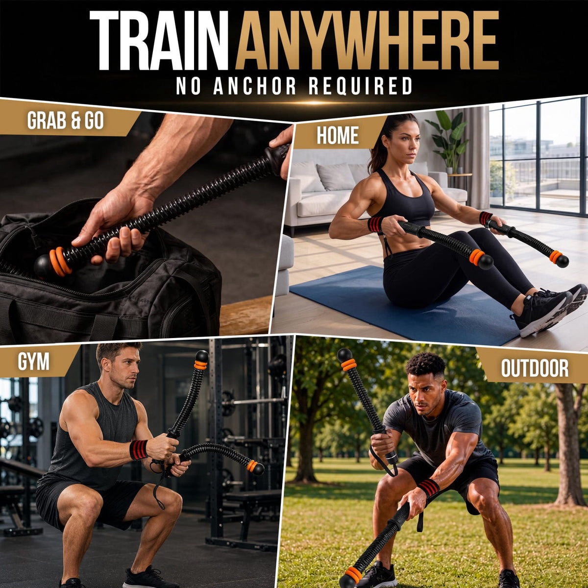 ZENTTUS Weighted Cordless Battle Ropes, Adjustable Ropeless Cardio Trainer – packaging and label