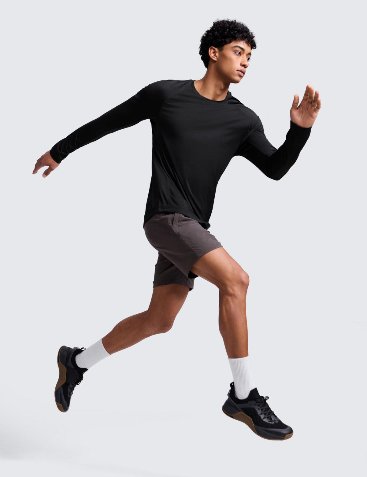 CRZ YOGA Quick Dry Long Sleeve Shirts – back view and specifications