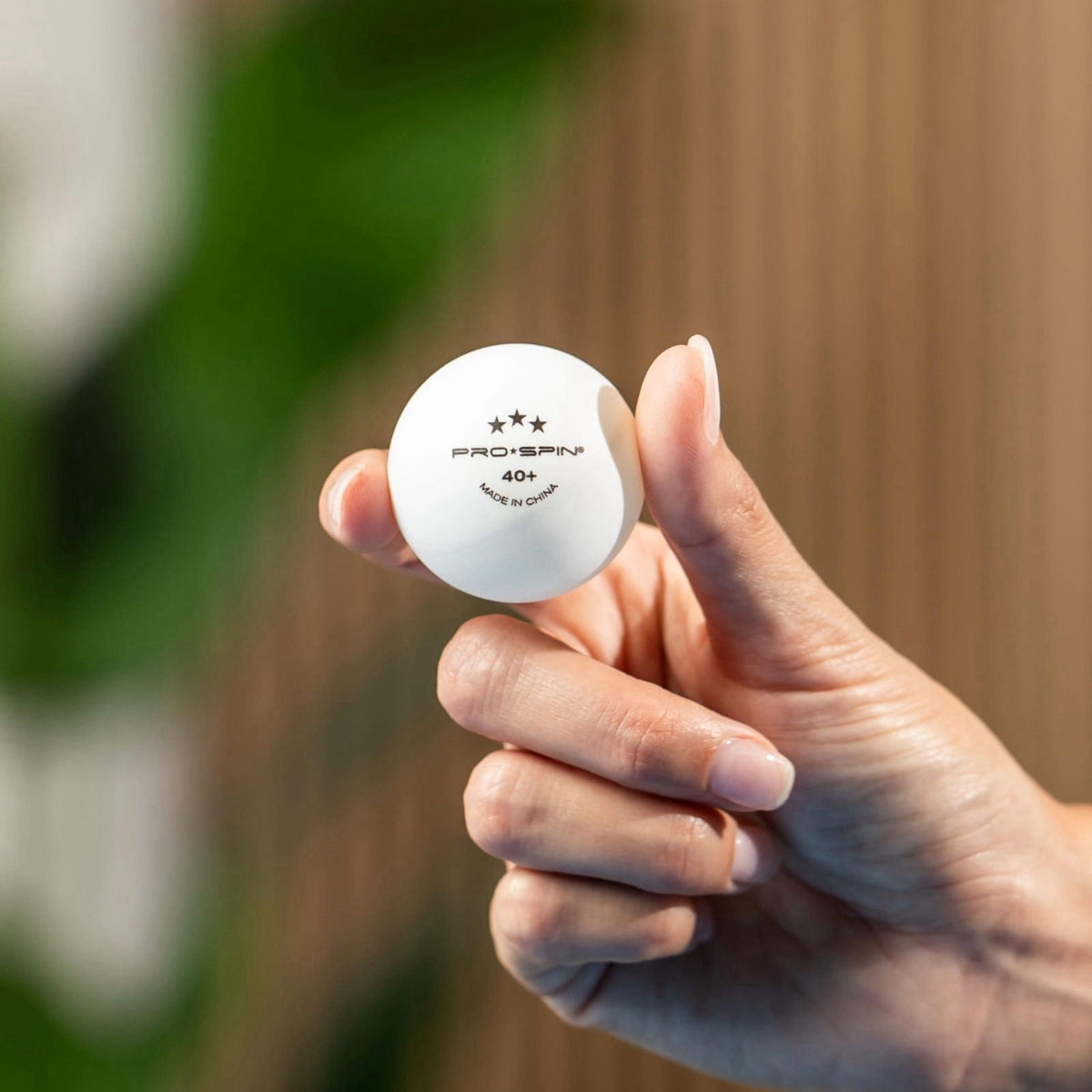 PRO-SPIN Ping Pong Balls - 3-Star Premium White Table Tennis Balls | High-Performance 40+ ABS Professional Quality – alt