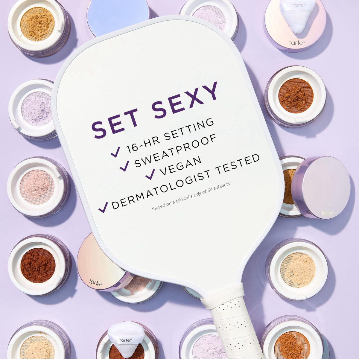 tarte creaseless setting powder – Loose Face Powder, Lightweight Oil-Absorbing Formula for Longwear Finish, Vegan & Crue
