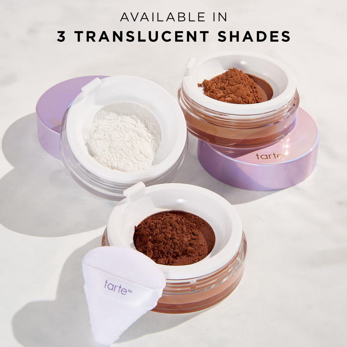 tarte creaseless setting powder – Loose Face Powder, Lightweight Oil-Absorbing Formula for Longwear Finish, Vegan & Crue