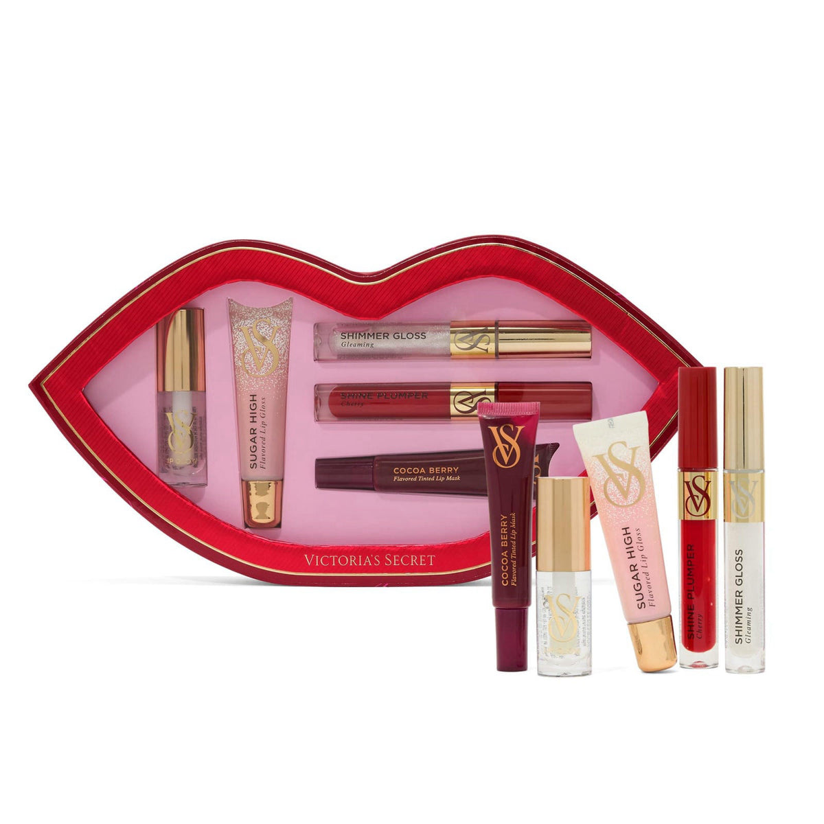 Victoria's Secret 5 Piece Assorted Lip Gloss Gift Set – product photo (Lip Glosses)