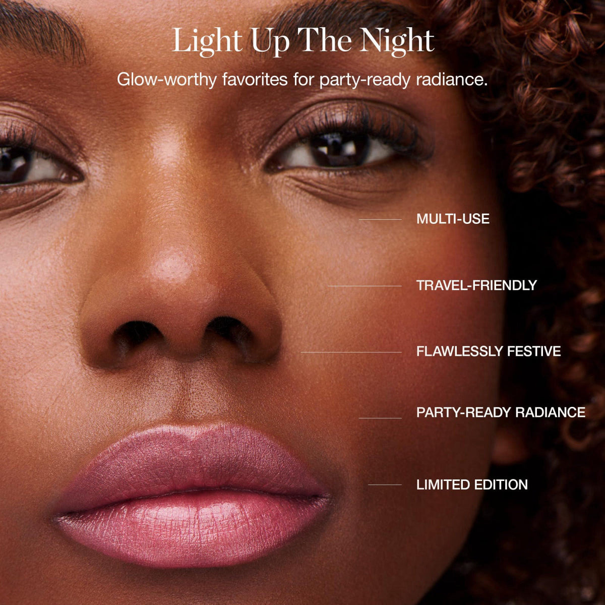 Ogee Cheers to Glow Limited-Edition Set, Sculpted Face Stick in Copper – packaging and label