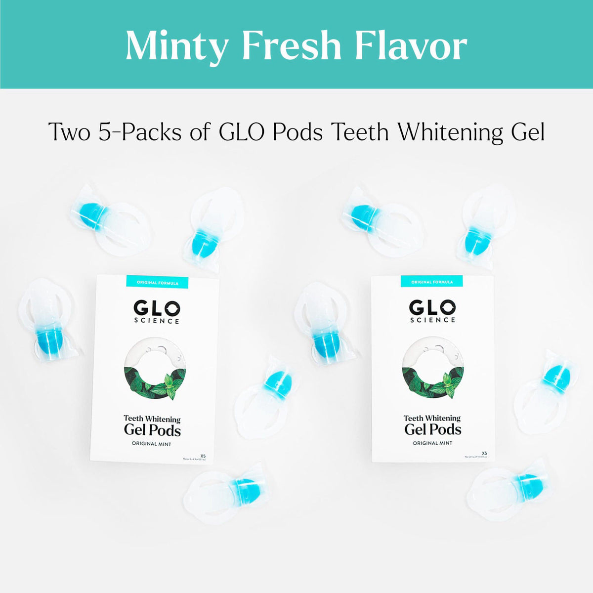 GLO Science Teeth Whitening Gel – 6% Hydrogen Peroxide – Clinically Proven, Fast & Safe for Sensitive Teeth – Includes 1