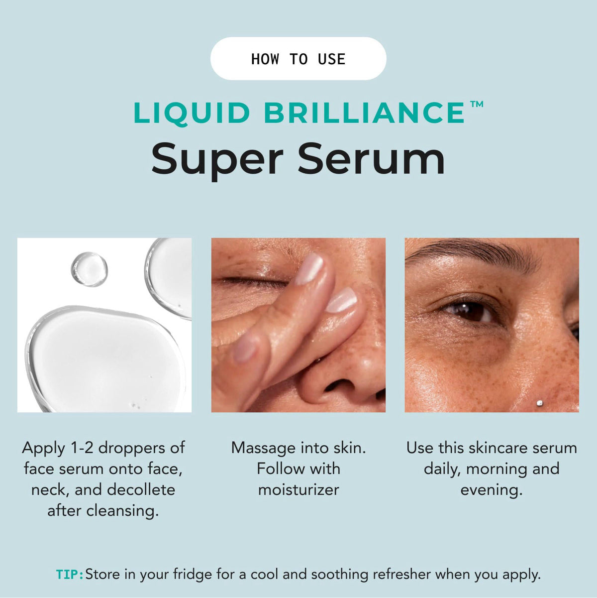 Bigger Than Beauty Skincare – Serums on display