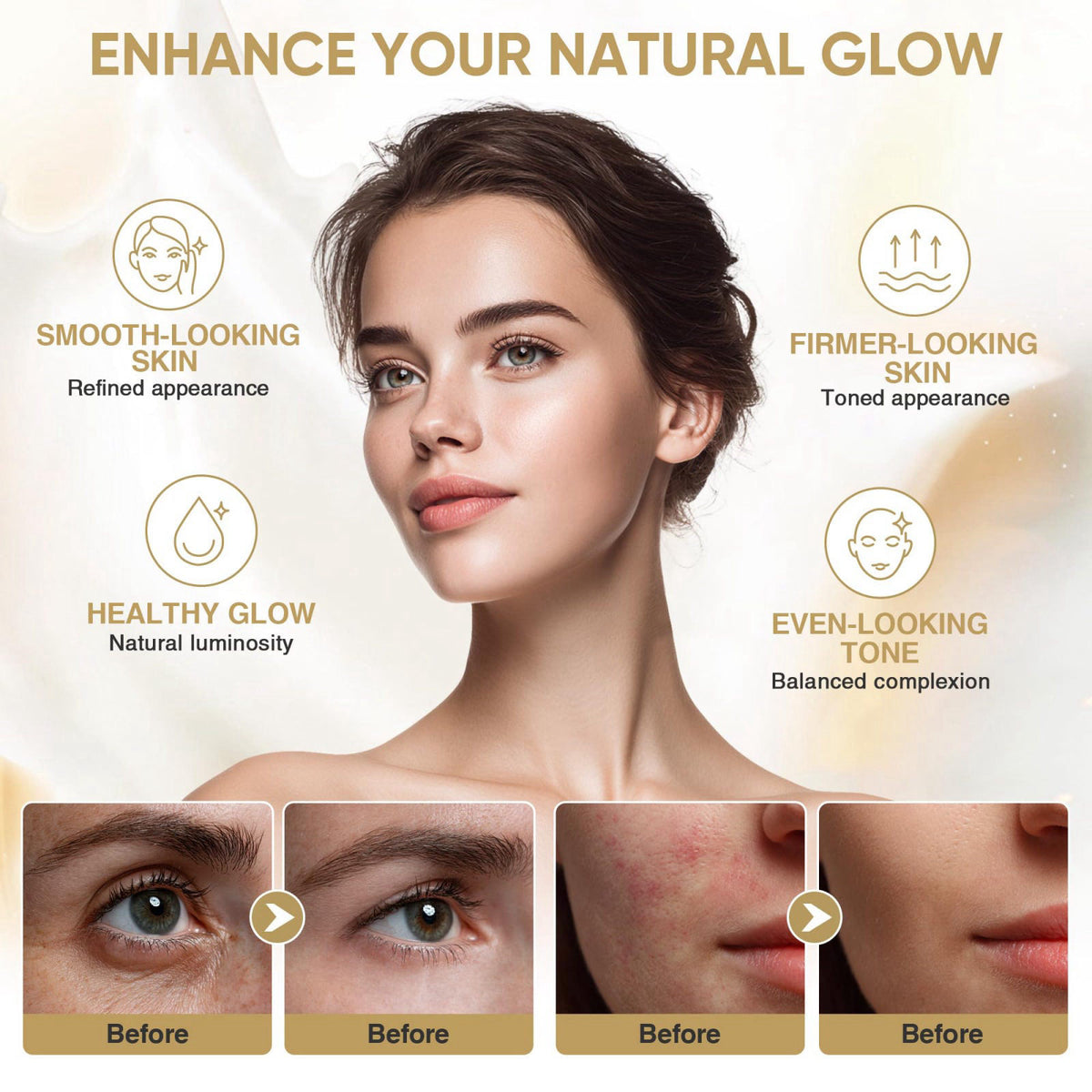 LuxRenew 4D Contour-Fit LED Light Therapy Mask for Face & Neck, Red Light Therapy Mask with 7 Colors & NIR Light, Rechar