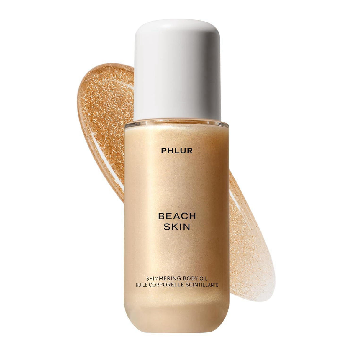 PHLUR Beach Skin Shimmering Body Oil, 4 Oz – Coconut, Vanilla & Sandalwood – product photo (Oils)