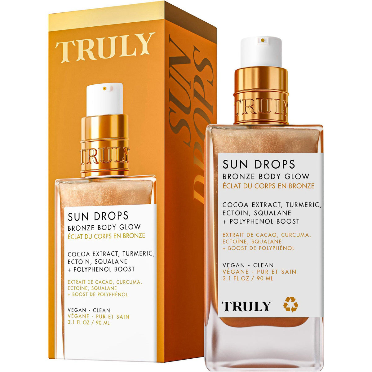 Truly Beauty Sun Drops Bronze Body Glow Oil | Bronzing Oil for Glowing Skin – product photo (Oils)