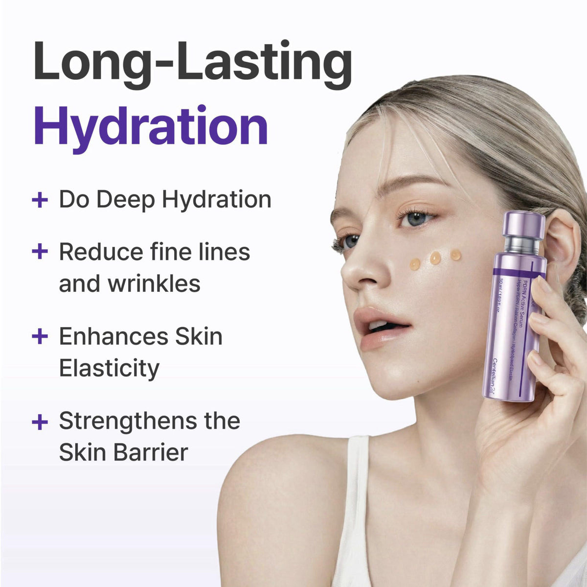 CENTELLIAN 24 360 Shot PDRN Active Serum, TECA, Firming & Hydration – packaging and label