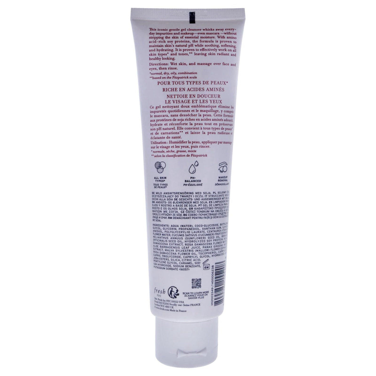 Fresh Cleanser, 150ml Soy Face Cleanser for Women – alternate angle