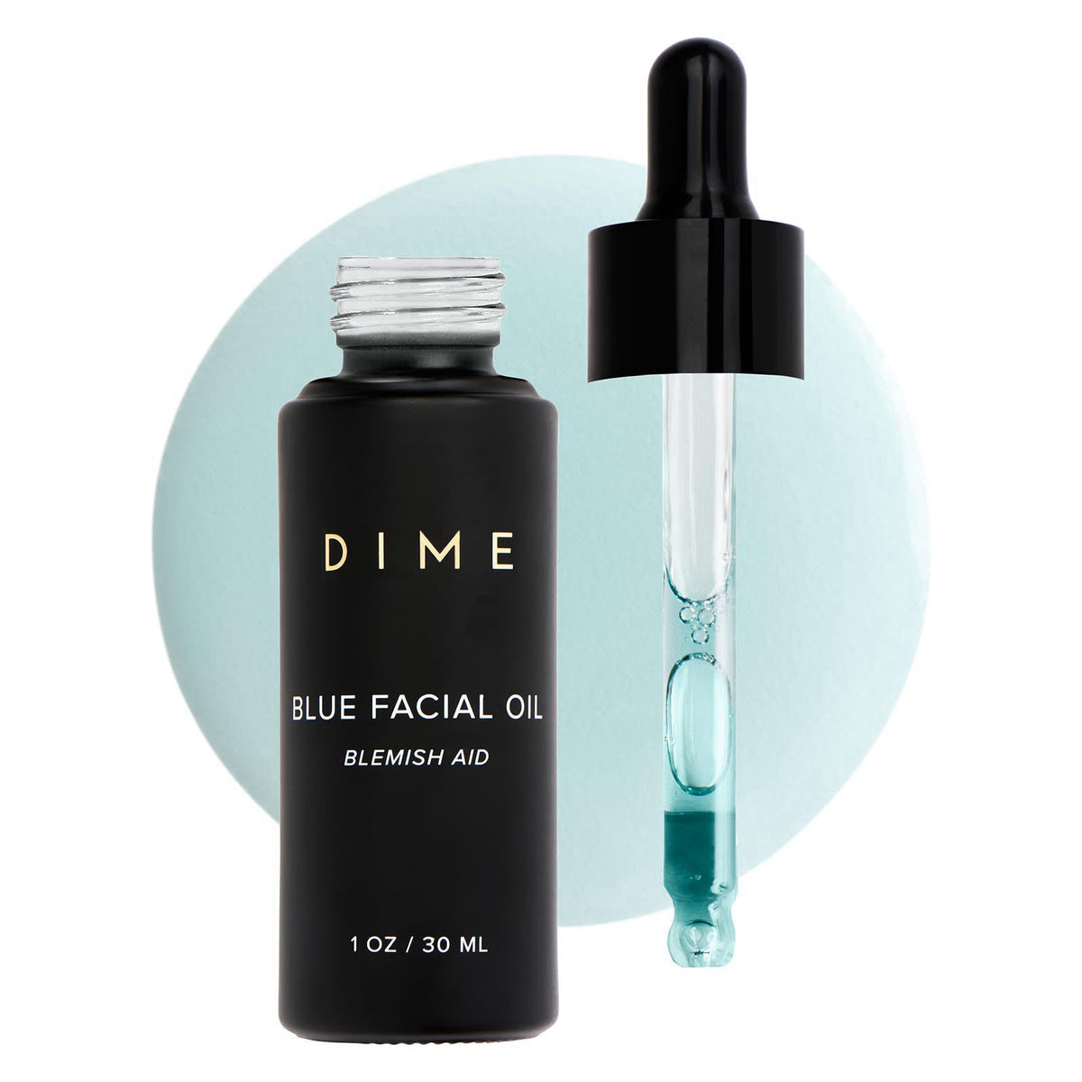 DIME Beauty Blue Facial Oil - Nourishing Face Oil, 1 oz – product photo (Face Oil)