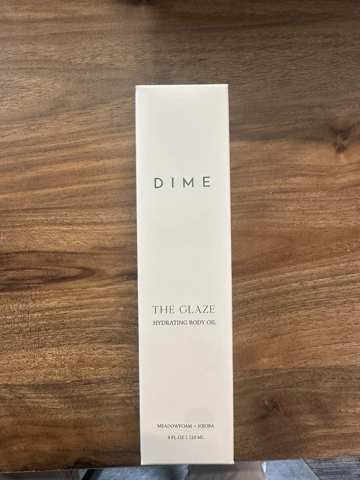 DIME Beauty Glaze Body Oil - Dry Body Oil, 4 oz – alternate angle