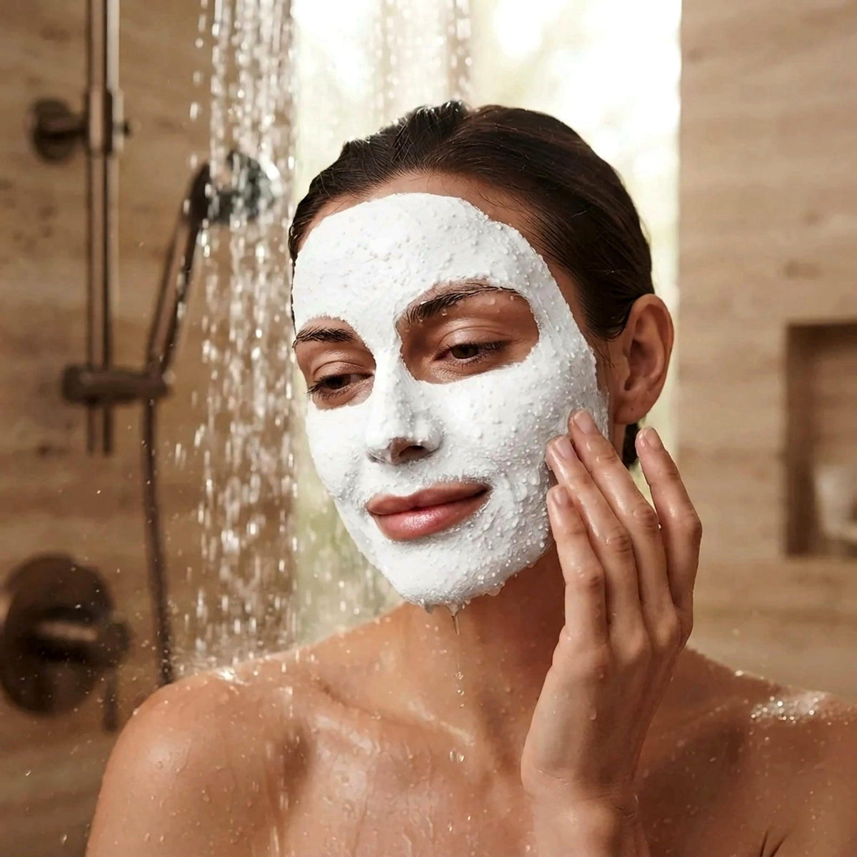 Repechage One‑Minute Exfoliating Face Mask — Gentle Facial Exfoliant for Normal to Oily Skin — with Lactic Acid & Rice B