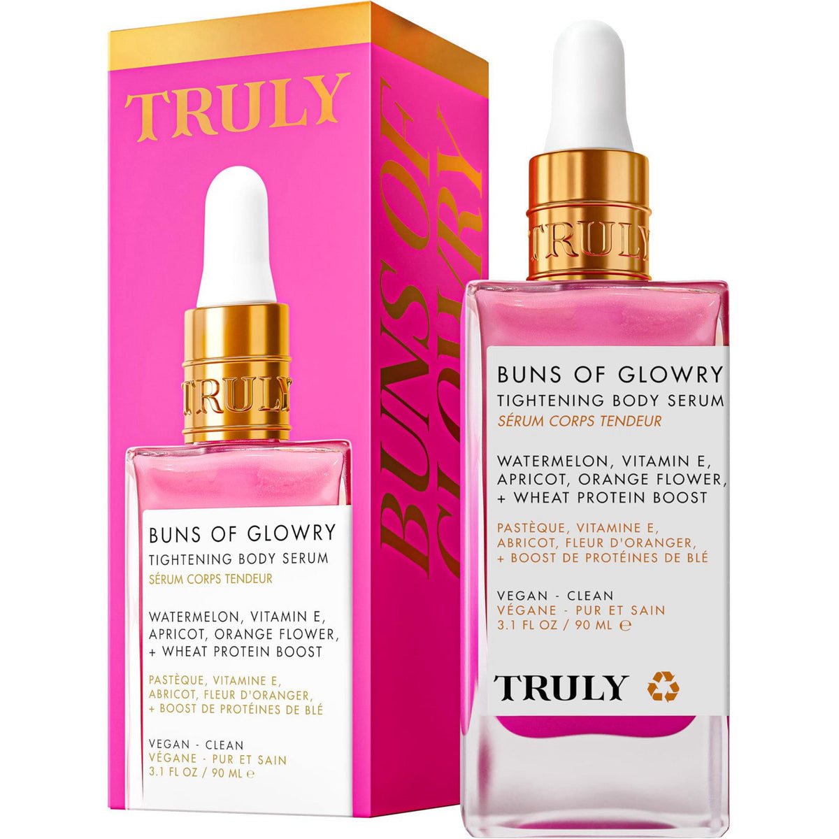Truly Beauty Buns Of Glowry Tightening Body Serum | Firming Cellulite Serum – product photo (Serums)