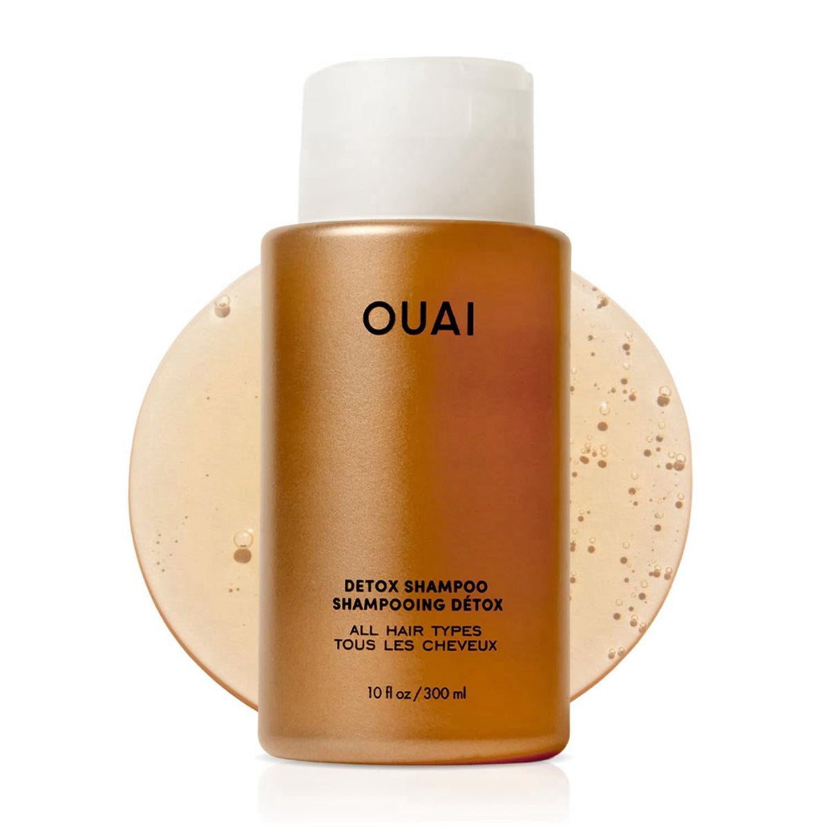 OUAI Detox Shampoo - Clarifying Shampoo for Build Up (10 Fl Oz) – close-up detail