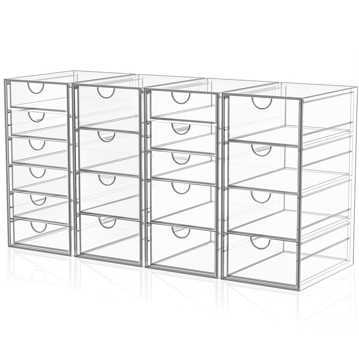 YFXCVSL Acrylic Makeup Organizer with 19 Drawers,Storage Drawer Organizer – Acrylilc +Plastic Acrylilc +Plastic Acrylilc
