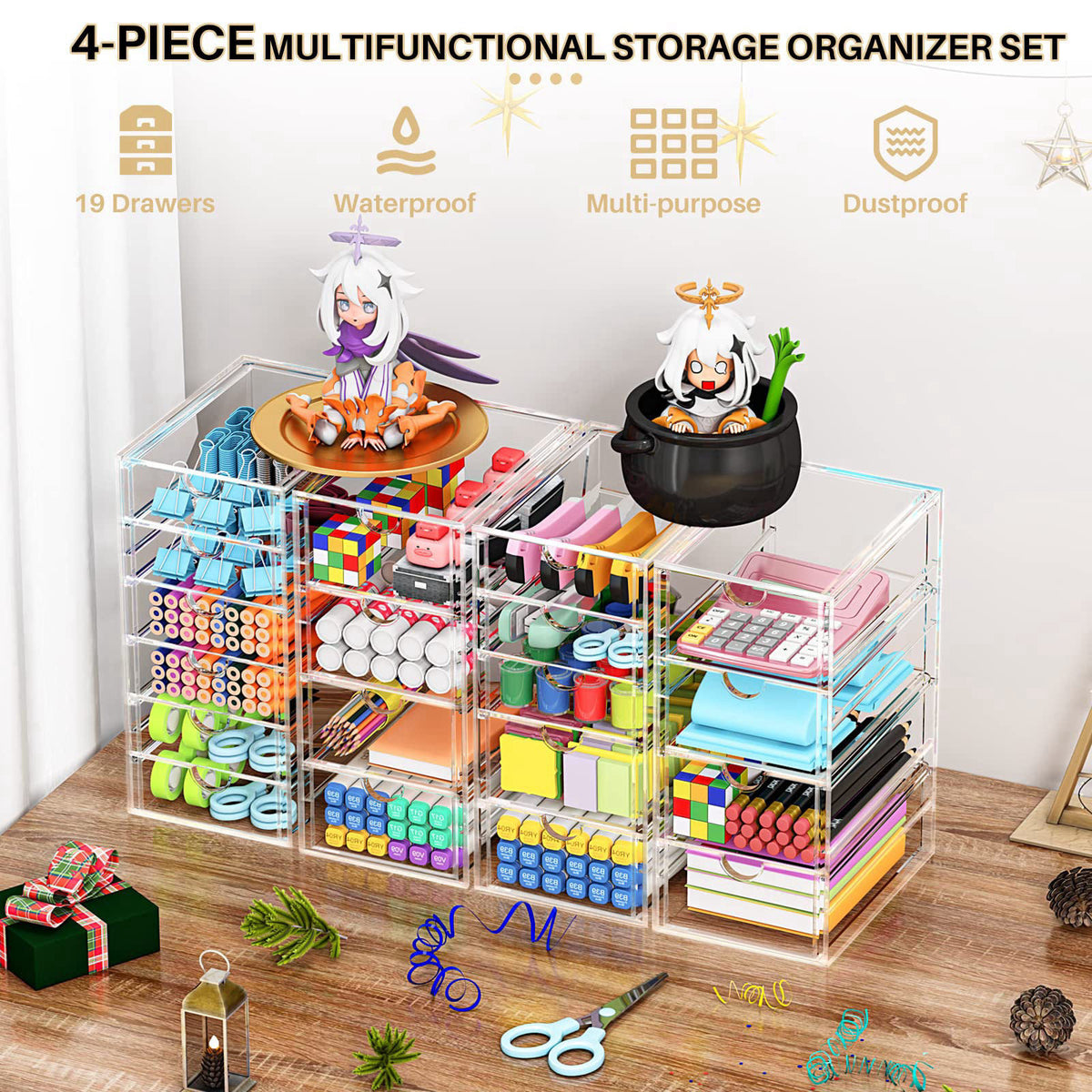 YFXCVSL – Cosmetic Display Cases on display