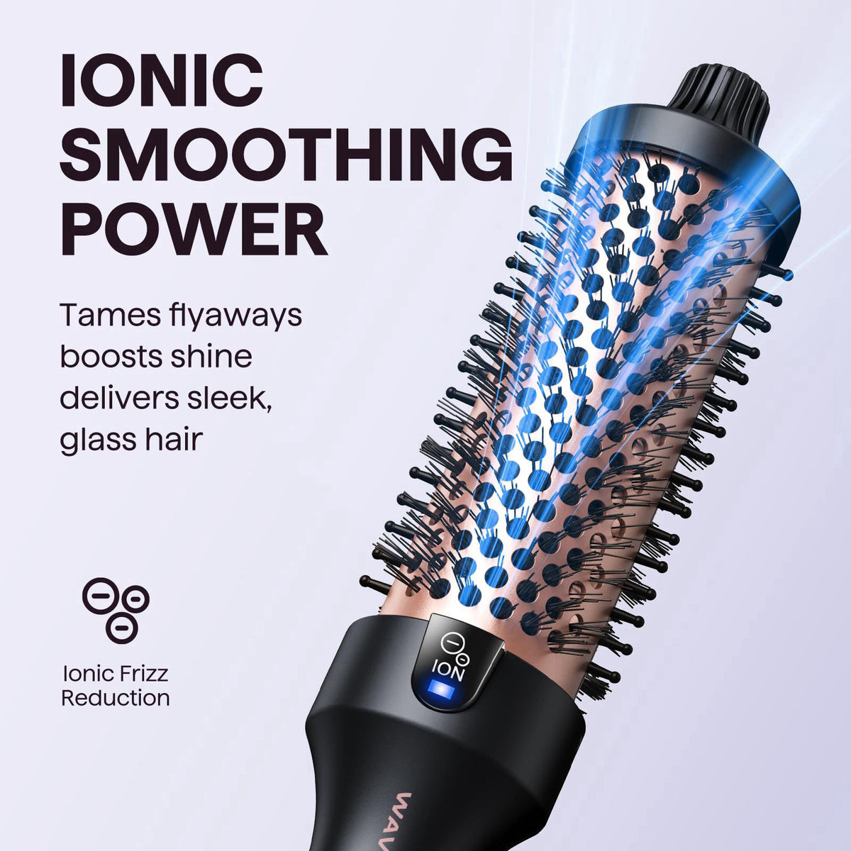 Wavytalk Thermal Brush Blowout Boost 1.5″ Heat Round Brush for Blowout Look – full view
