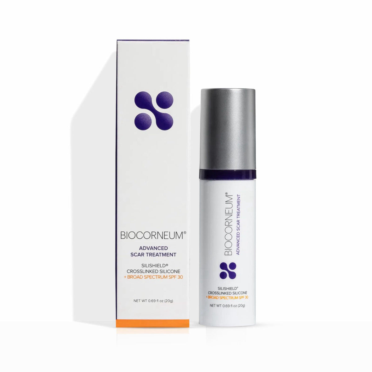 Biocorneum Silicone Scar Gel with Silishield®, SPF 30 Scar Cream, 20g – product photo (Facial Sunscreens)