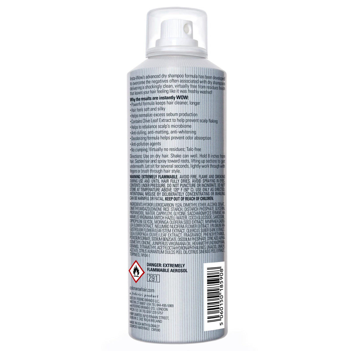 COLOR WOW Insta-WOW – Advanced Dry Shampoo, No White Residue – close-up detail in All Hair Colors